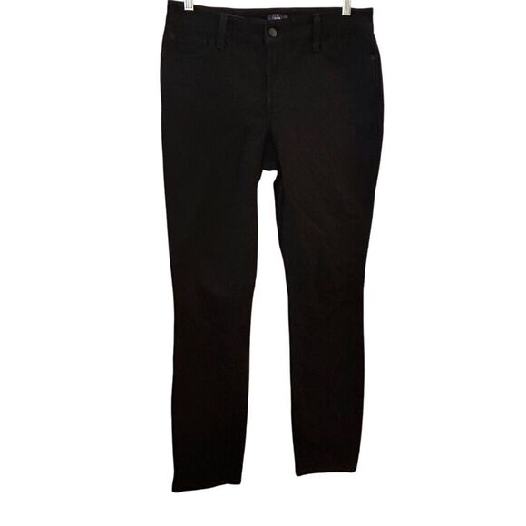 NYDJ Women's Size 8 Black Textured Jegging Pants with Lift Tuck Technology - Picture 1 of 16